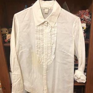 Harold’s Ladies White Cotton Blouse